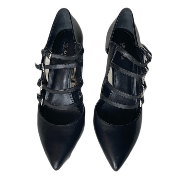 SOLD MICHAEL KORS BLACK HEELS SIZE 10 US - Picture 4 of 9